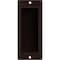 Ekena Millwork Premium 6" Flush Pull For Barn Doors 3/4" Thick or Greater, Rustic Brown GB6001FP06RB - alternate 1